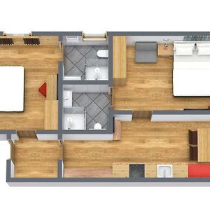 Standaard Appartement met Twee Slaapkamers