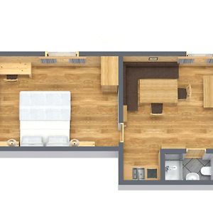 Appartement met een Slaapkamer
